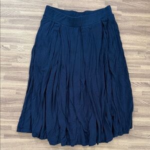 LuLaRoe Navy Blue A-Line Skirt